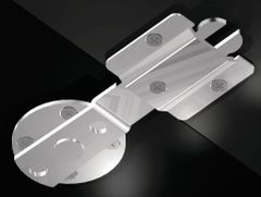 Bas nối mặt bàn 153x60mm=KL Hafele 642.42.900 ảnh 3