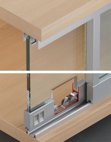Bánh XE cửa trượt 25 IF G Hafele 415.13.103