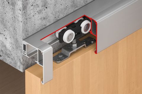Phụ Kiện Cửa Trượt Slido Classic 120P Hafele 941.02.039