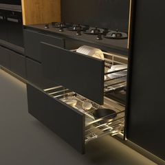 Rổ Đựng Chén Đĩa Cappella 700mm Cucina 549.08.005 ảnh 4