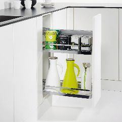 Bộ Rổ Kéo Comfort II 400mm Trái Hafele 545.53.969