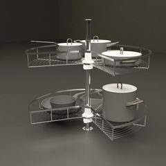 Mâm Xoay Mezzo 270º 800mm Cucina 548.37.210 ảnh 2