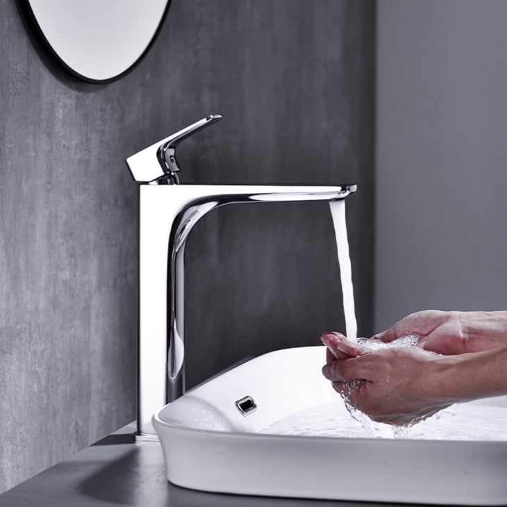 Vòi Trộn Kobe 240 Hafele 589.15.002 - Vì sao chậu đặt bàn cần vòi Kobe 240 chrome 589.15.002? Vòi Trộn Kobe 240 Hafele 589.15.002 - Vì sao chậu đặt bàn cần vòi Kobe 240 chrome 589.15.002?