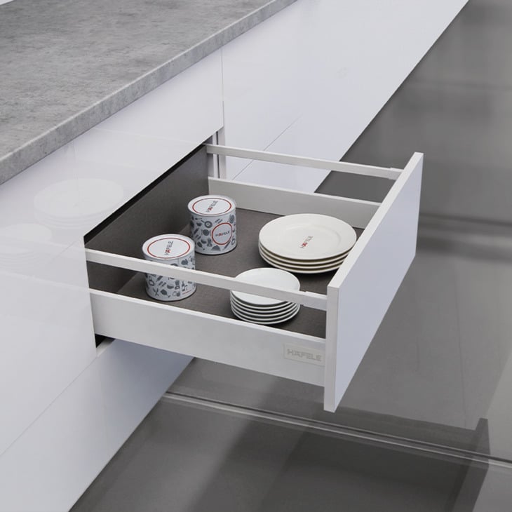 Ray Hộp Alto-S Nhấn Mở H80mm Hafele 552.55.723