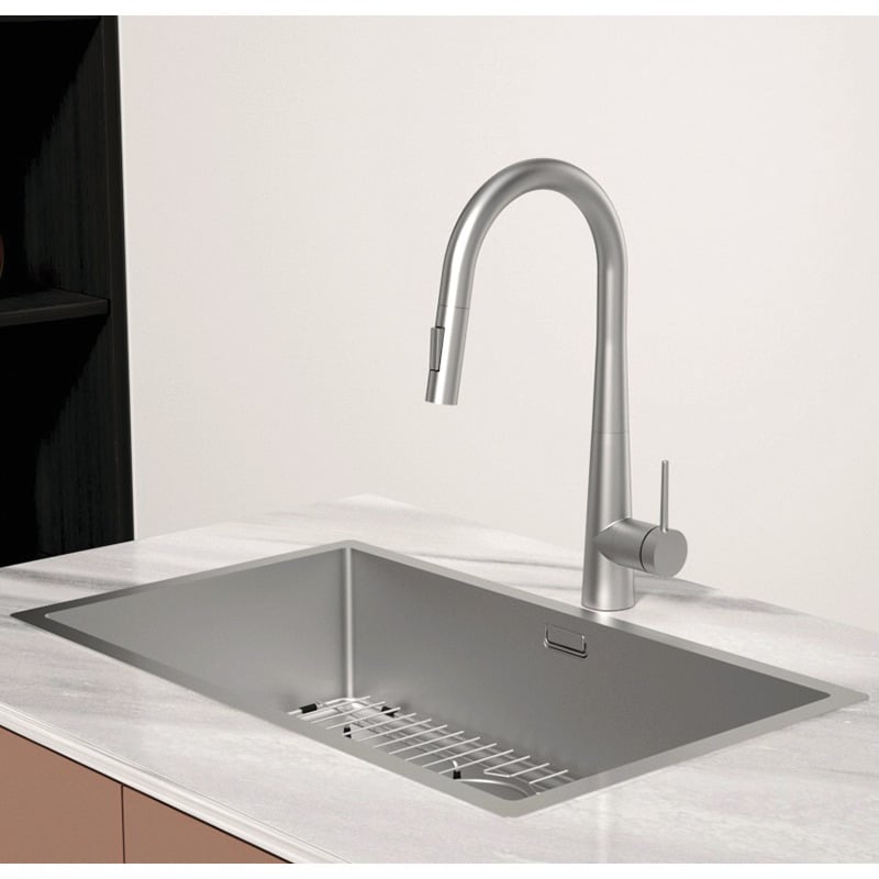 Vòi Rửa Chén Bát Inox HT24-SH1P417 Hafele 570.85.041 - Tổng quan vòi rửa chén Hafele 570.85.041