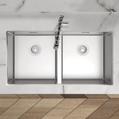 Chậu Rửa Chén Bát Inox HS24-SSN2S-870 Hafele 567.24.437 ảnh 3