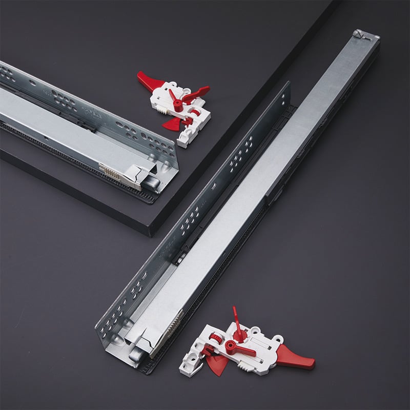 Ray Âm Matrix UM 550mm Giảm Chấn Hafele 433.32.136 - Vì sao ray trượt quyết định chất lượng tủ? Ray Âm Matrix UM 550mm Giảm Chấn Hafele 433.32.136 - Vì sao ray trượt quyết định chất lượng tủ?