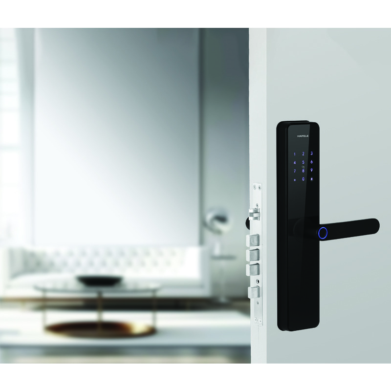 Khóa điện tử Hafele AL2401 màu đen 912.20.693 - Bên trong khóa điện tử AL2401 màu đen Häfele 912.20.693 gồm những gì? Khóa điện tử Hafele AL2401 màu đen 912.20.693 - Bên trong khóa điện tử AL2401 màu đen Häfele 912.20.693 gồm những gì?