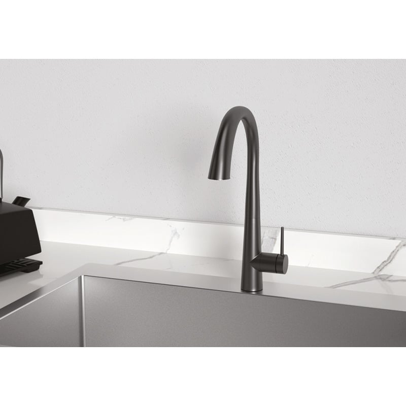 Vòi bếp Hafele HT25-SH1P417 đen 567.24.498 - Vòi bếp Hafele 567.24.498 – khi khu rửa cần một điểm nhấn Vòi bếp Hafele HT25-SH1P417 đen 567.24.498 - Vòi bếp Hafele 567.24.498 – khi khu rửa cần một điểm nhấn