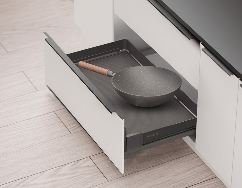 Rổ Kéo Dưới Cho Xoong Nồi Dining Agent 600mm Hafele 545.14.306