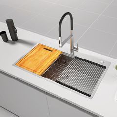 Chậu Rửa Chén Inox HS24-SSN1S-8650 Hafele 567.20.637 ảnh 3
