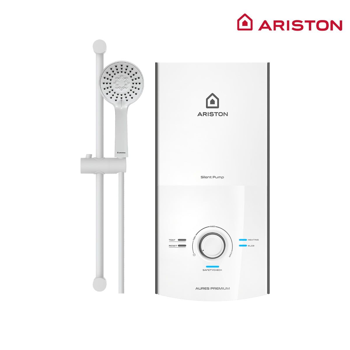 Máy nước nóng trực tiếp Ariston AURES PREMIUM 4.5P IVORY