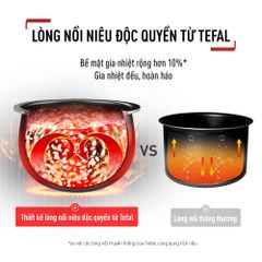 Nồi cơm điện tử Tefal Delirice Max RK7778Y0 - 1.8L ảnh 8