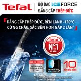  Bộ dao kéo thép Đức 7 món và kệ dao gỗ Tefal Ice Force K232S714, 9cm/11cm/18cm/20cm/20cm/20cm 