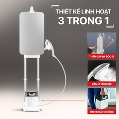 Bàn ủi hơi nước đứng Tefal IXEO Plus QT1411K0 ảnh 2