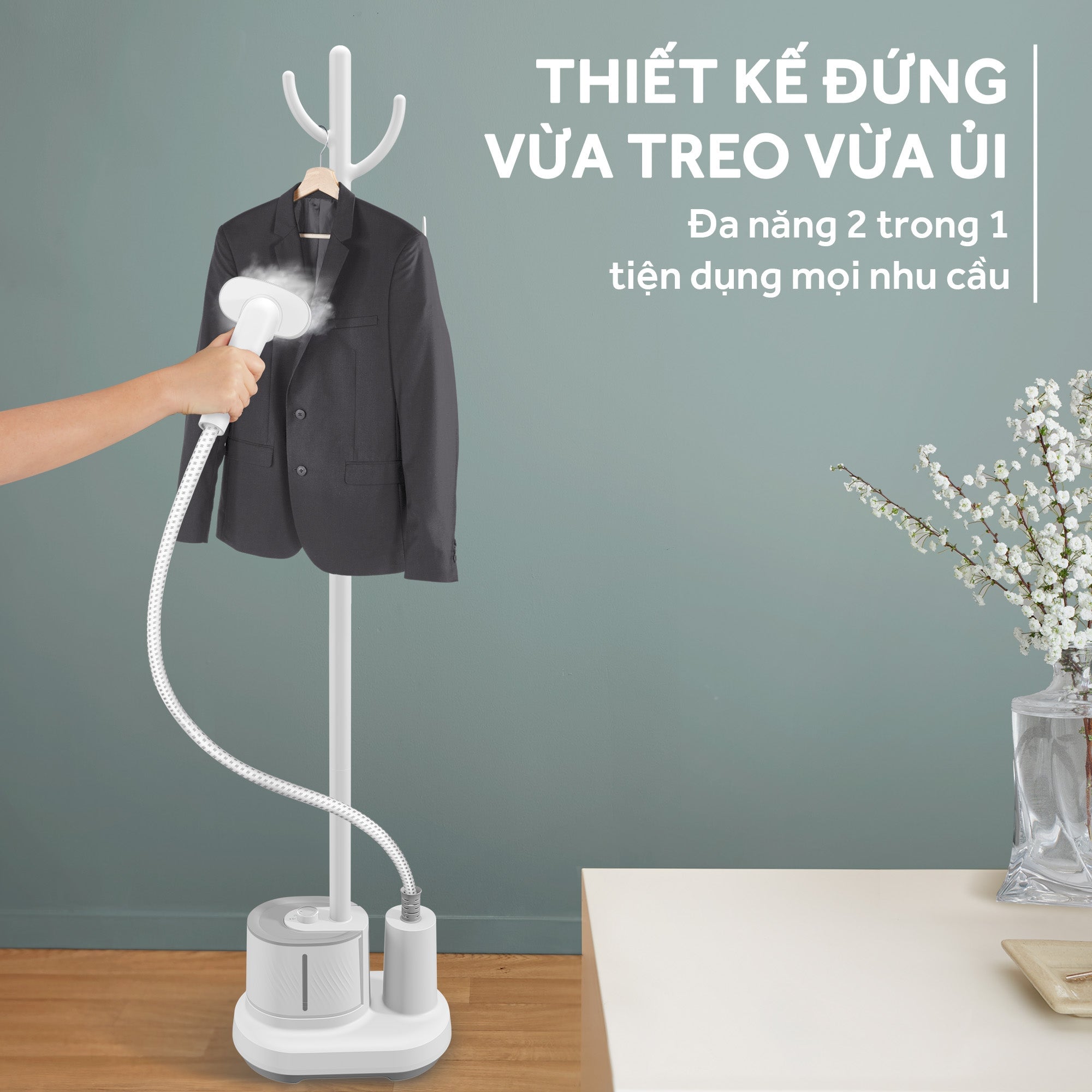 Bàn ủi đứng kết hợp móc treo 2 trong 1 Tefal IT3280E1 – ảnh 2