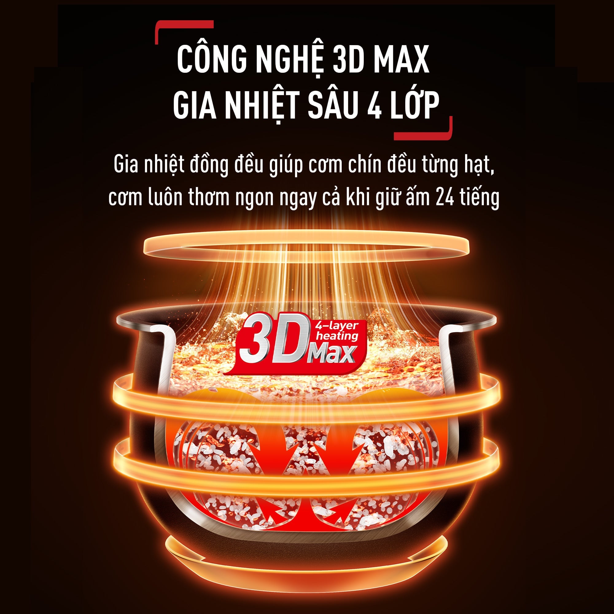 Nồi cơm điện tử Tefal Delirice Max RK7778Y0 - 1.8L – ảnh 5