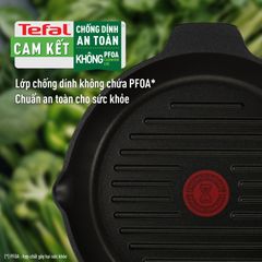 Chảo đúc cao cấp nướng, chiên Tefal Robusto có miệng rót 26cm ảnh 3