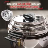  Bộ 3 nồi inox Tefal Optispace cao cấp (16cm, 20cm, 24cm) 