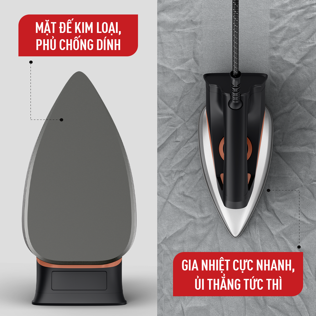 Bàn ủi khô Tefal FS3110L0 – ảnh 4