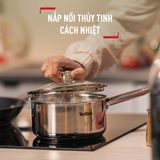  Bộ 3 nồi Inox cao cấp Tefal Cook Eat B921S604, 14cm/18cm/20cm 
