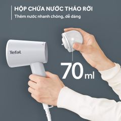 Bàn ủi hơi nước cầm tay Tefal Origin Travel DT1020E1 trắng xám ảnh 4