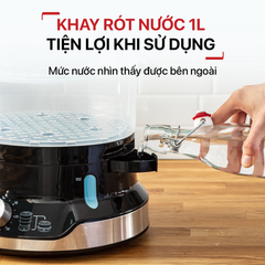 Nồi hấp thực phẩm Tefal UltraCompact VC204810 - 9L ảnh 5