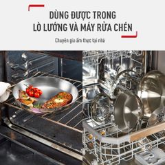 Chảo Inox cao cấp Professional Tefal 20/24/26/28cm B9210595 ảnh 5