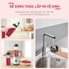Máy xay sinh tố cá nhân Tefal Mix & Move BL15FD30 - 300W - 600mL ảnh 5