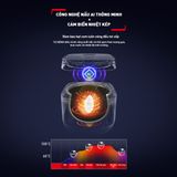  Nồi cơm điện tử Tefal Delirice Plus RK776B68 - 1.8L - Xám 