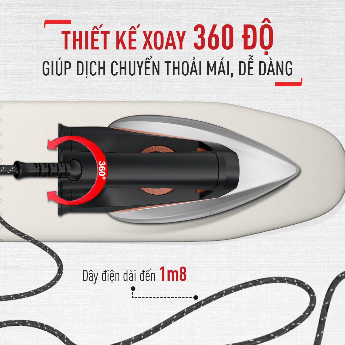 Bàn ủi khô Tefal FS3110L0 – ảnh 3