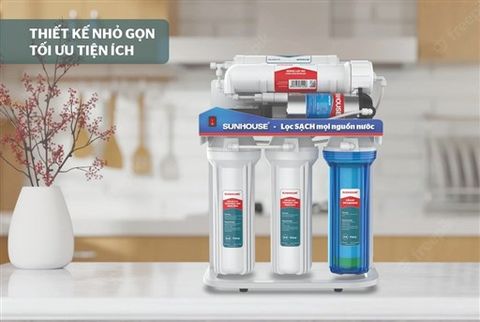 Máy lọc nước r.o không vỏ 6 lõi Sunhouse SHA88512KV