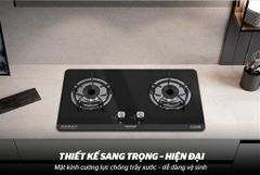 Bếp gas âm kính Sunhouse SHB6630 ảnh 5