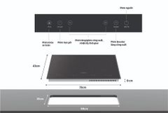 Bếp đôi điện từ Sunhouse SHB8201 ảnh 8