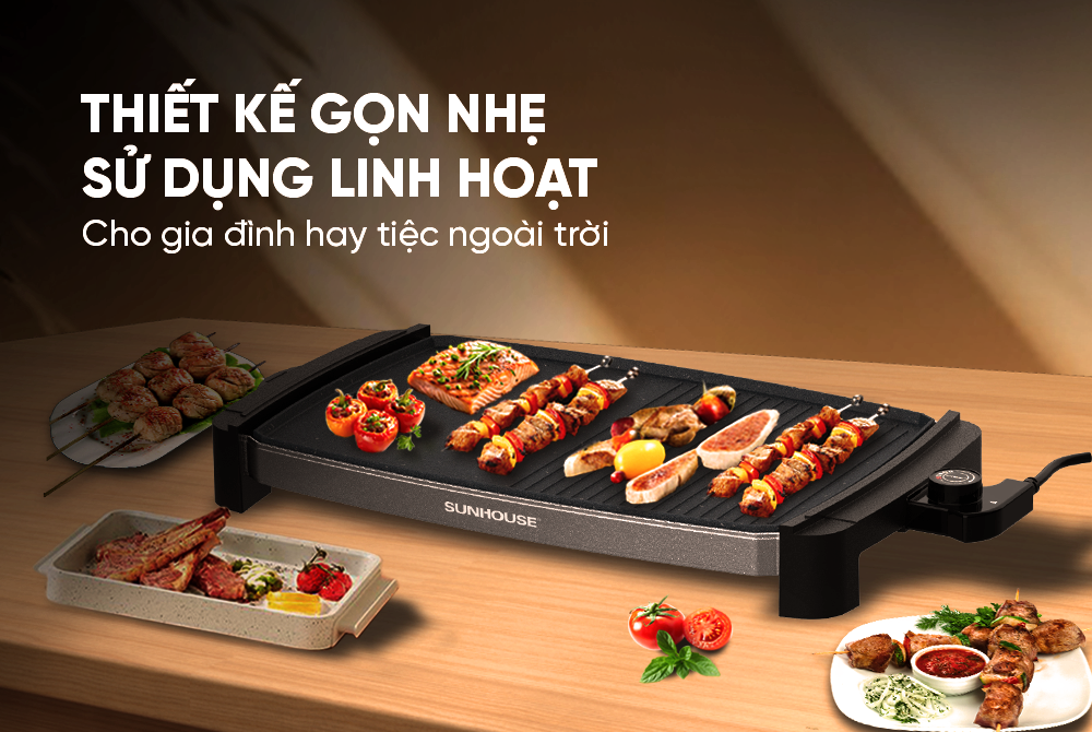Bếp nướng điện Sunhouse SHD4612 – ảnh 7
