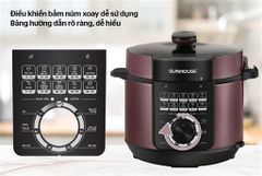 Nồi áp suất điện đa năng 6L Sunhouse SHD1657 ảnh 6