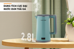 Ấm siêu tốc inox 2 lớp 2.8L happy time HTD1095 ảnh 8
