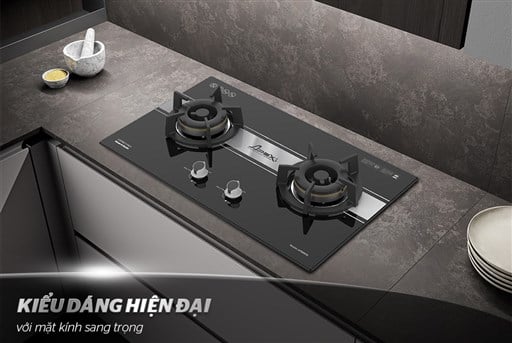 Bếp gas âm kính apex APB8818 – ảnh 4