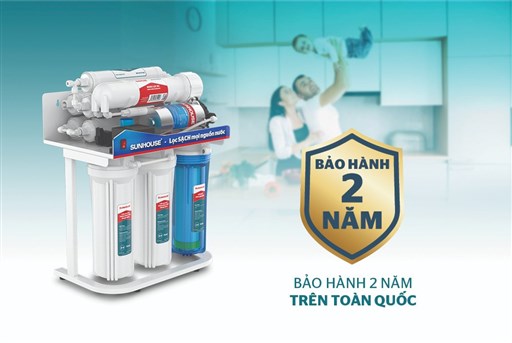 Máy lọc nước r.o không vỏ 6 lõi Sunhouse SHA88512KV – ảnh 3