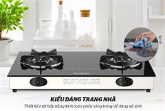 Bếp gas dương kính Sunhouse SHB2201-EC ảnh 2