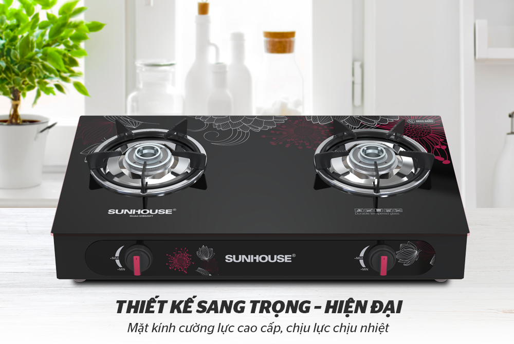 Bếp gas dương kính Sunhouse SHB626PT – ảnh 7