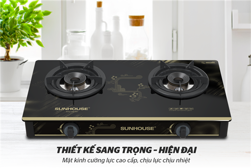 Bếp gas dương kính Sunhouse SHB628PT – ảnh 4