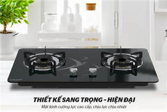Bếp gas âm kính Sunhouse SHB388PT ảnh 4