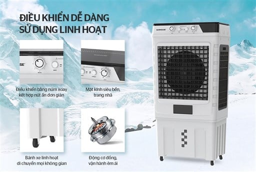 Máy làm mát không khí Sunhouse SHD7758 – ảnh 2