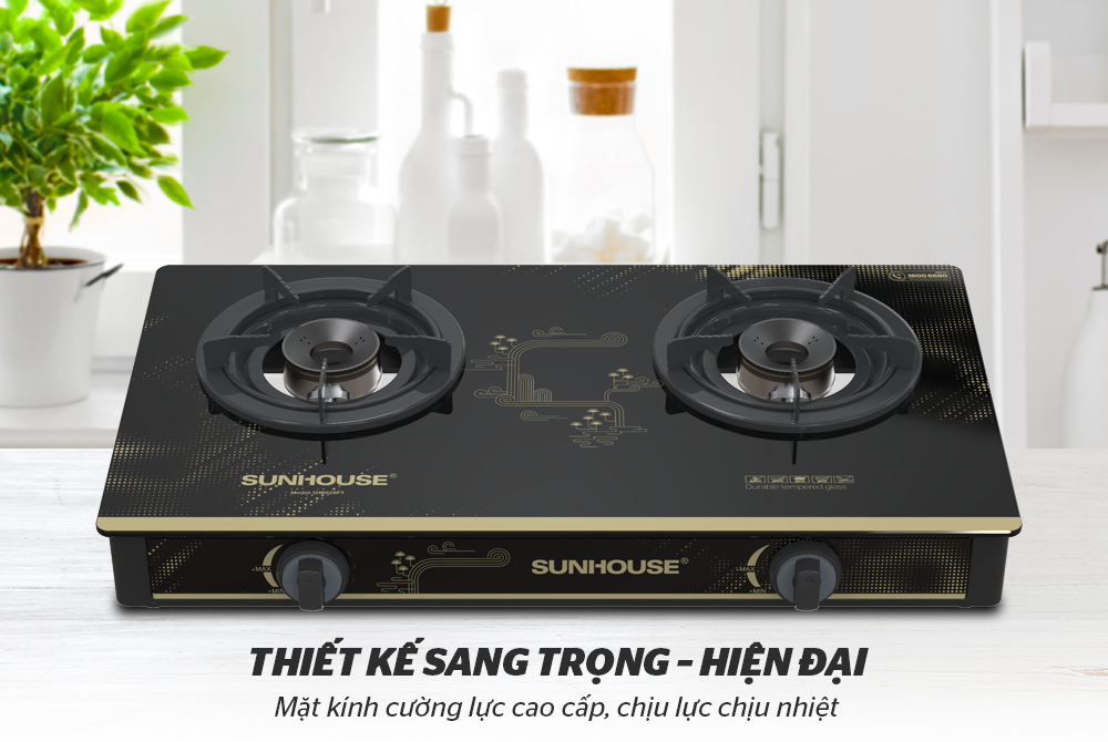Bếp gas dương kính Sunhouse SHB628PT – ảnh 7