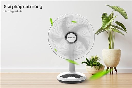 Quạt sạc Sunhouse SHD7223 – ảnh 2