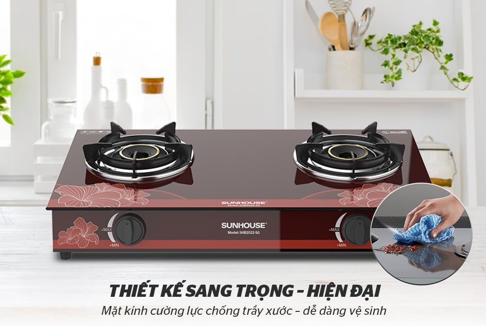Bếp gas dương kính Sunhouse SHB2022-SG – ảnh 7