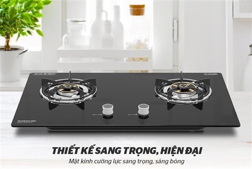 Bếp gas âm kính Sunhouse SHB507-MT – ảnh 2