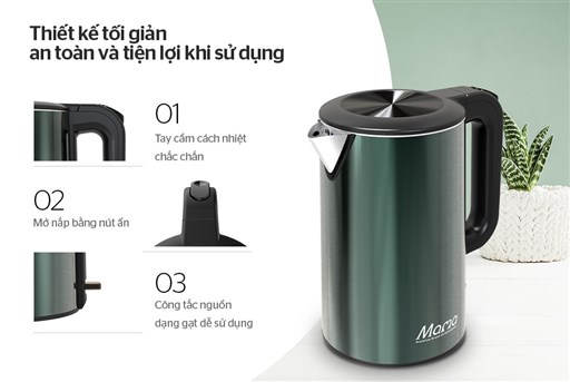 Ấm siêu tốc 3 lớp 1.8L Sunhouse Mama SHD1389 – ảnh 3