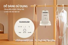 Máy sấy quần áo mini Sunhouse SHD2704 ảnh 8